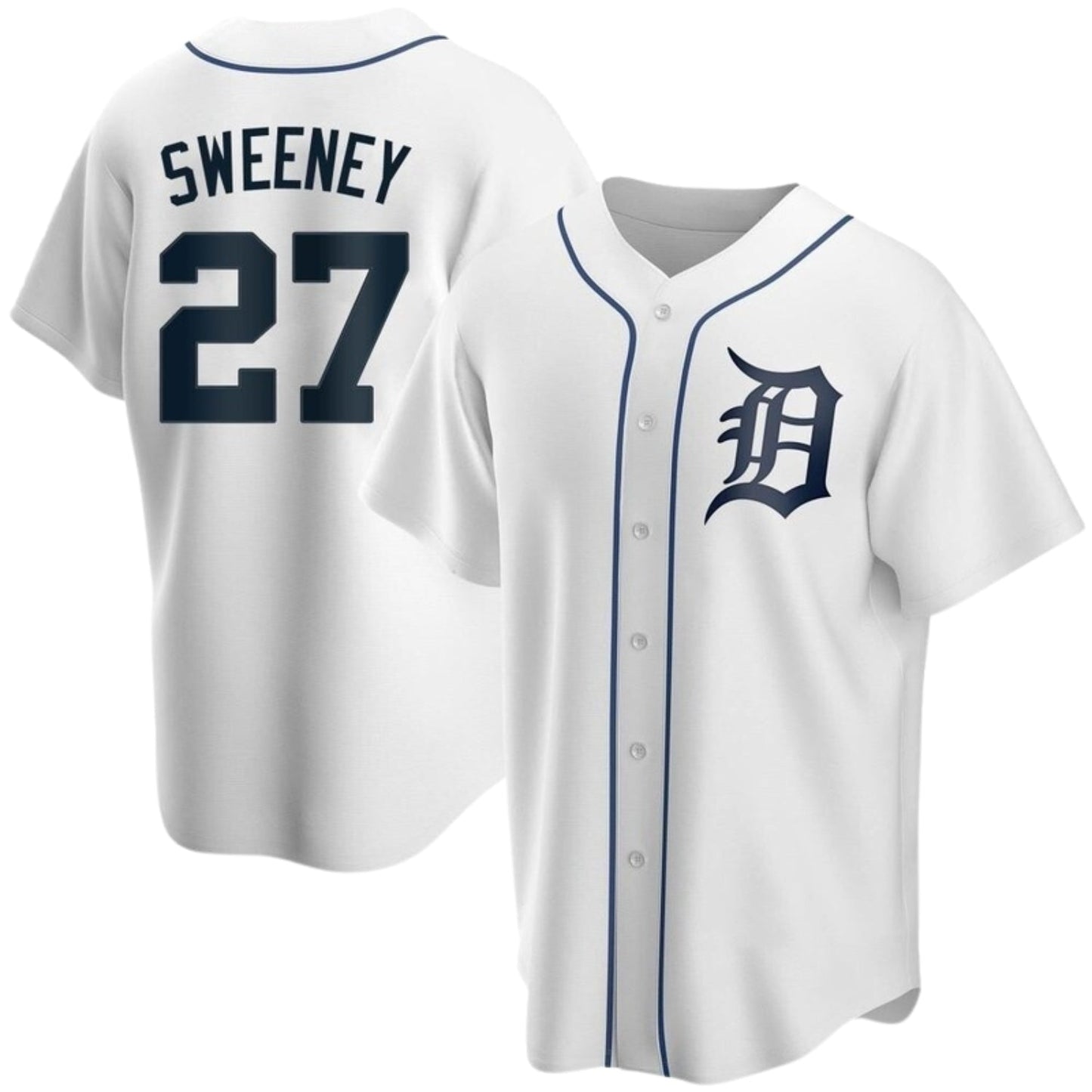 Baseball Trey Sweeney Detroit Tigers 27 Jersey