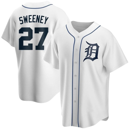 Baseball Trey Sweeney Detroit Tigers 27 Jersey
