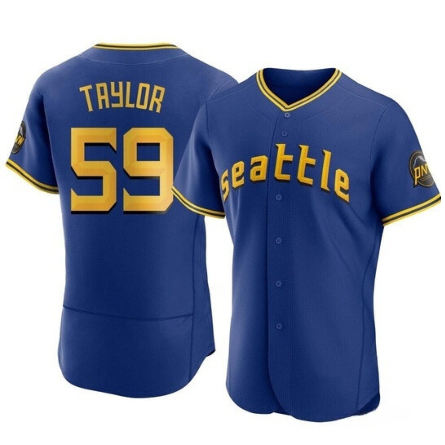 Baseball Troy Taylor Seattle Mariners 59 Jersey