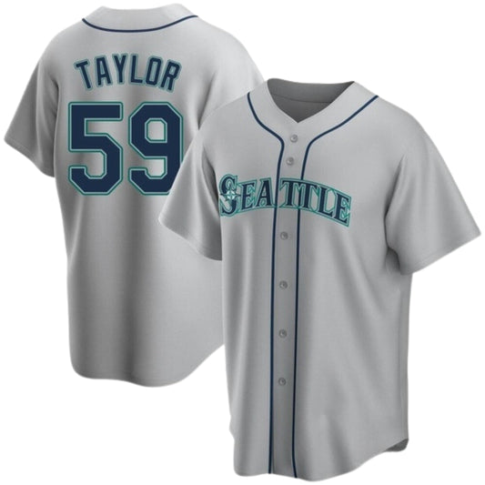 Baseball Troy Taylor Seattle Mariners 59 Jersey