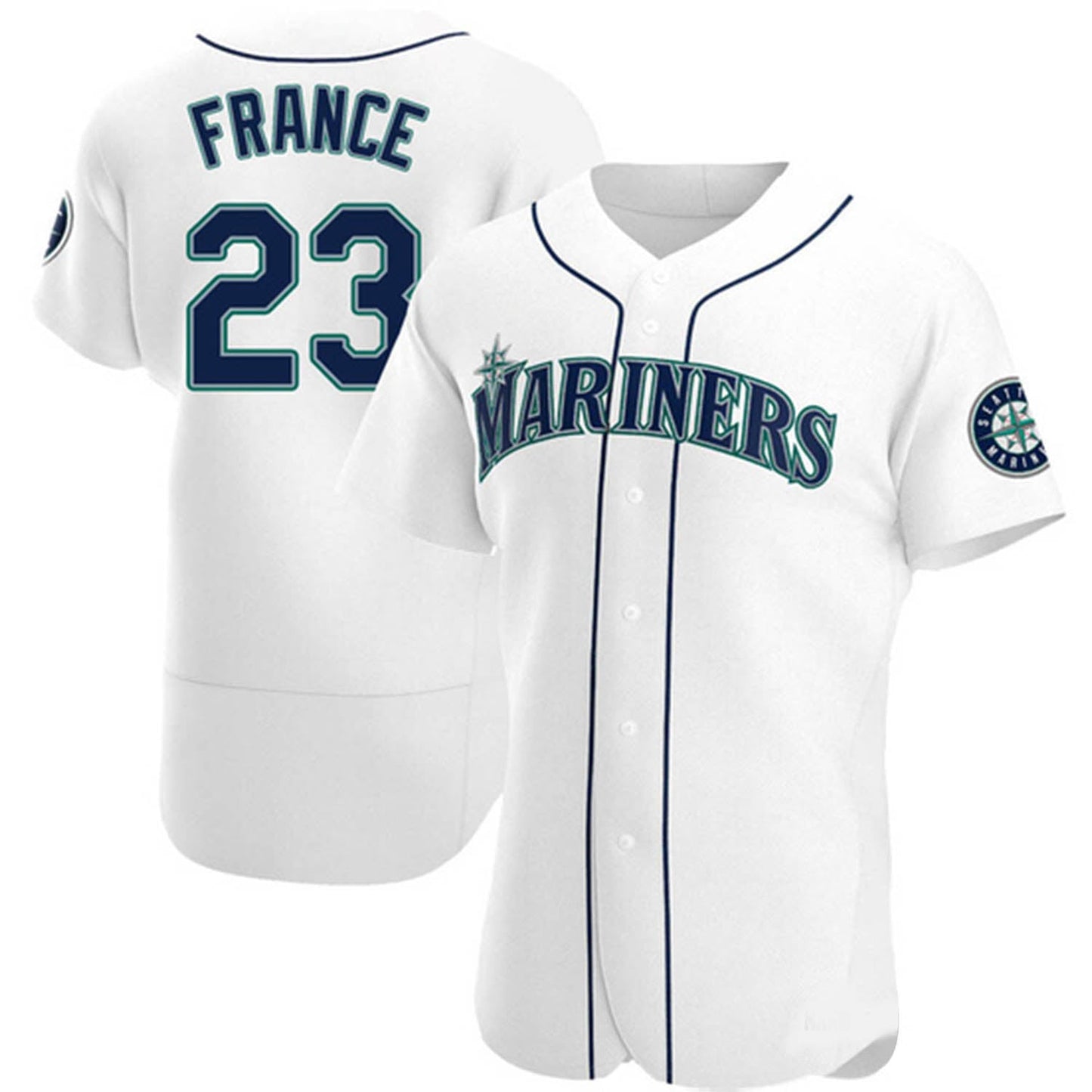Baseball Ty France Seattle Mariners 23 Jersey