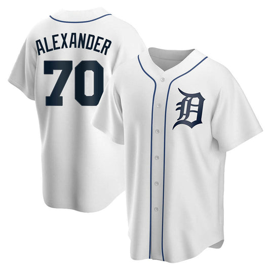 Baseball Tyler Alexander Detroit Tigers 70 Jersey