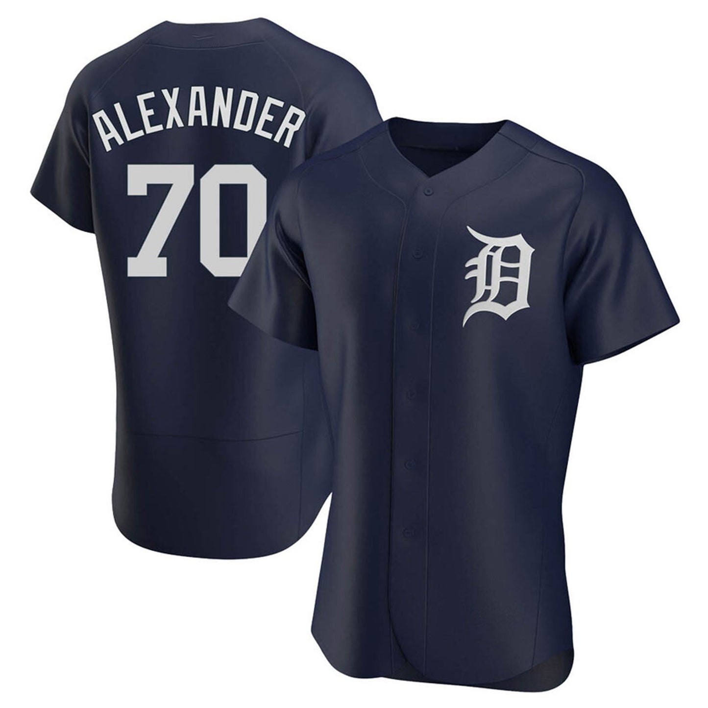 Baseball Tyler Alexander Detroit Tigers 70 Jersey