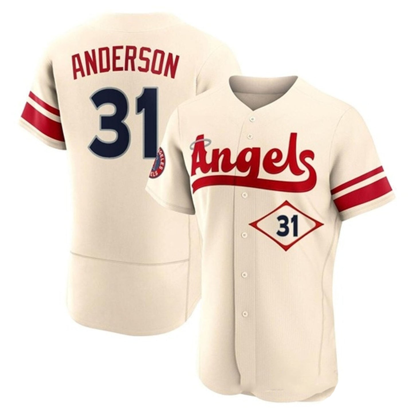 Baseball Tyler Anderson Los Angeles Angels 31 Jersey