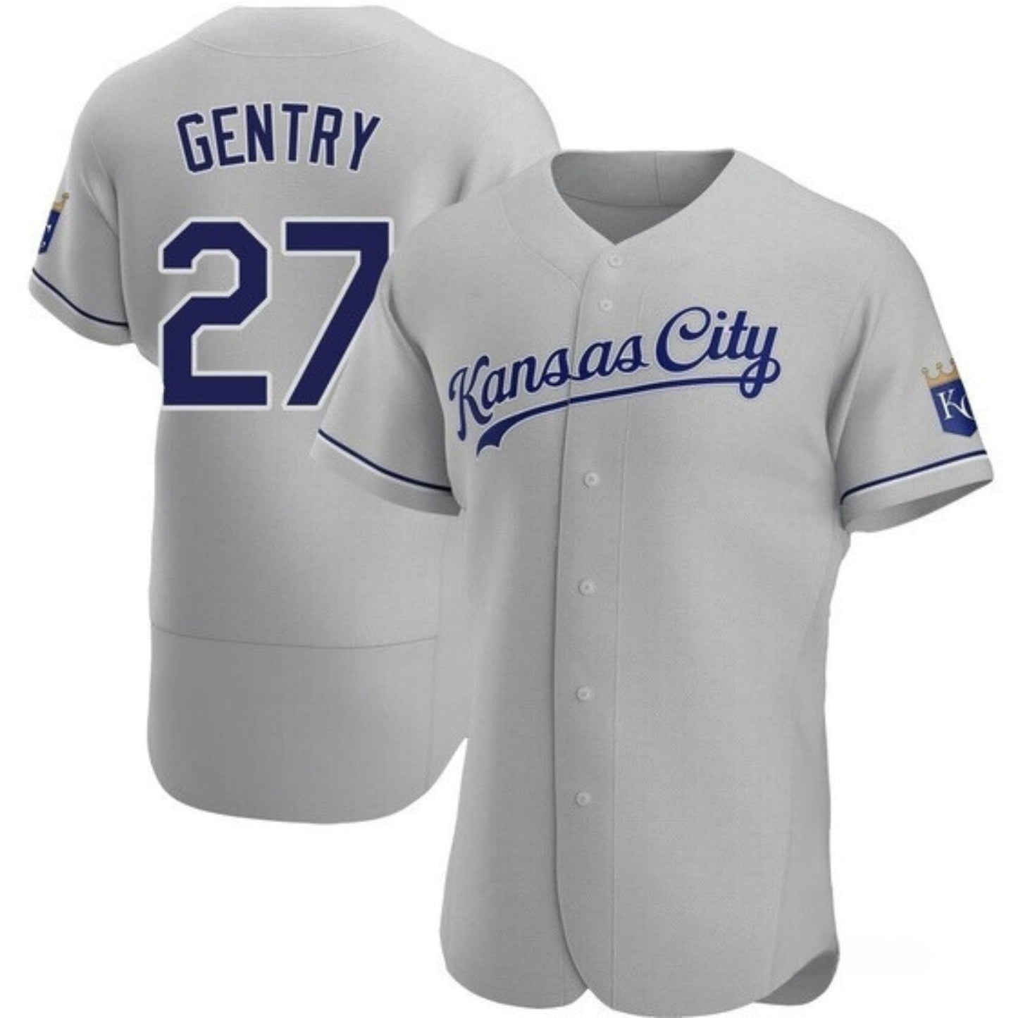 Baseball Tyler Gentry Kansas City Royals 27 Jersey