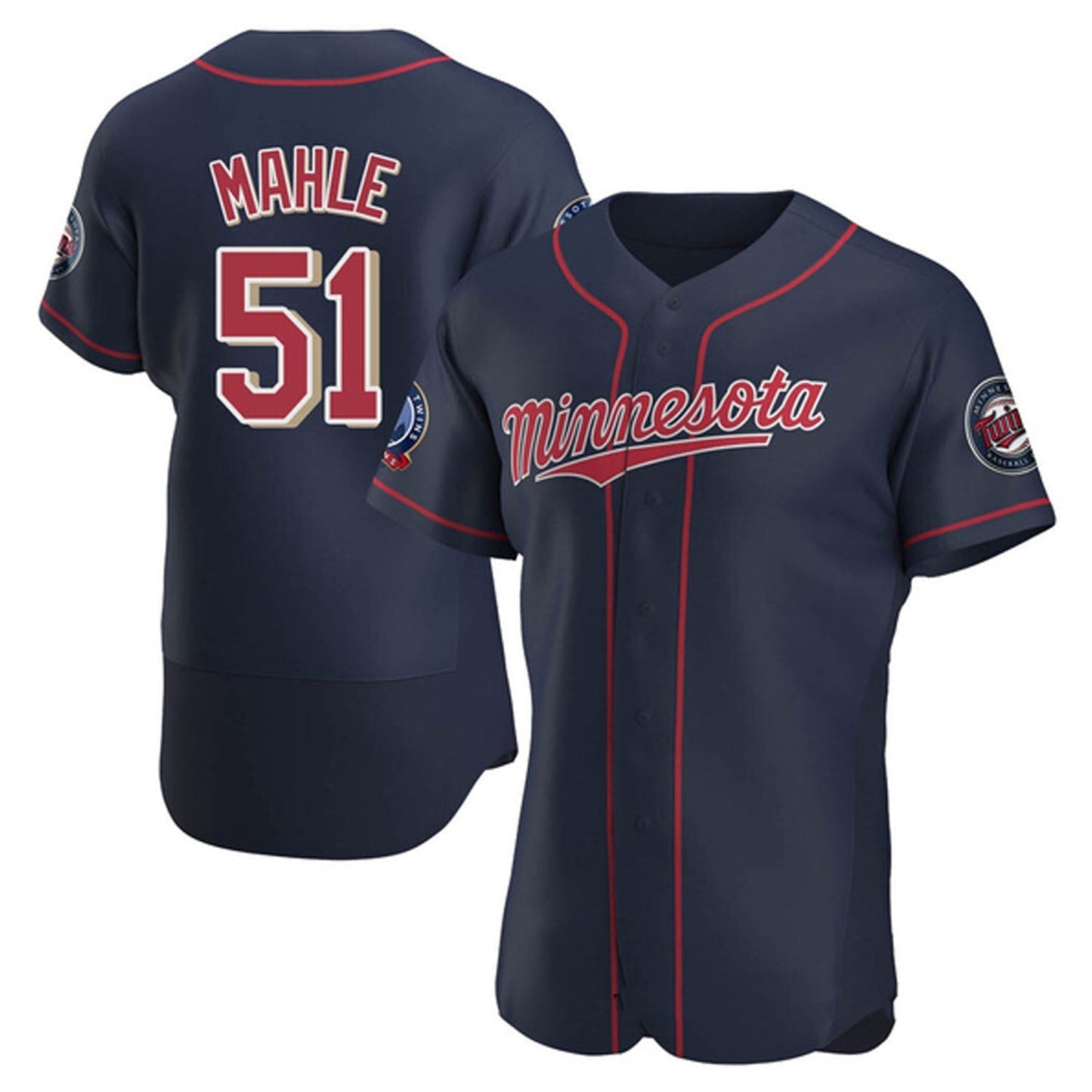 Baseball Tyler Mahle Minnesota Twins 51 Jersey