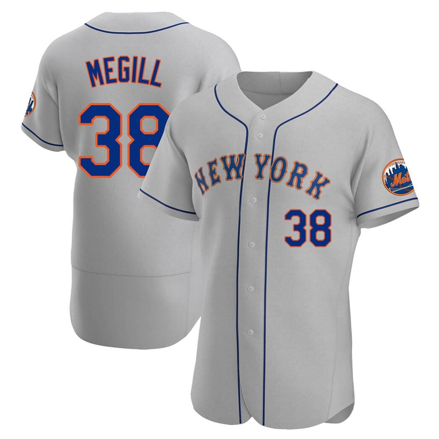 Baseball Tylor Megill New York Mets 38 Jersey