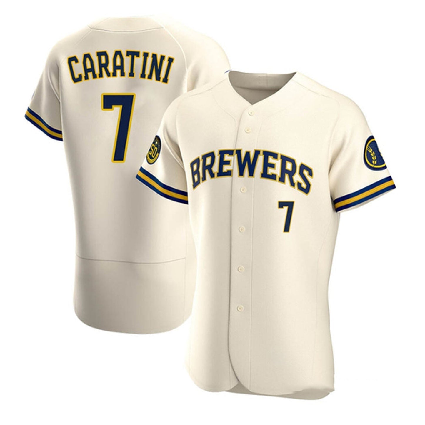 Baseball Victor Caratini Milwaukee Brewers 7 Jersey