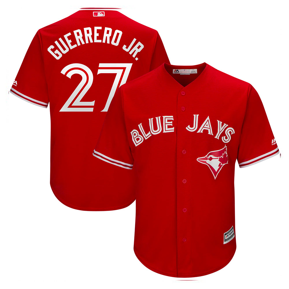 Baseball Vladamir Guerrero Jr Toronto Blue Jays 27 Jersey