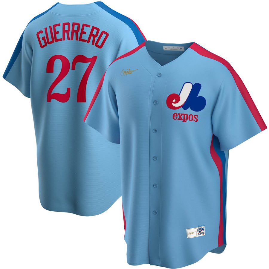 Baseball Vladimir Guerrero Montreal Expos 27 Jersey