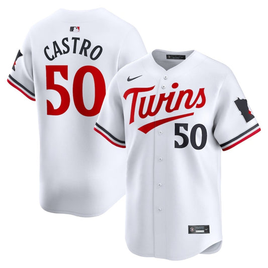 Baseball Willi Castro Minnesota Twins 50 Jersey