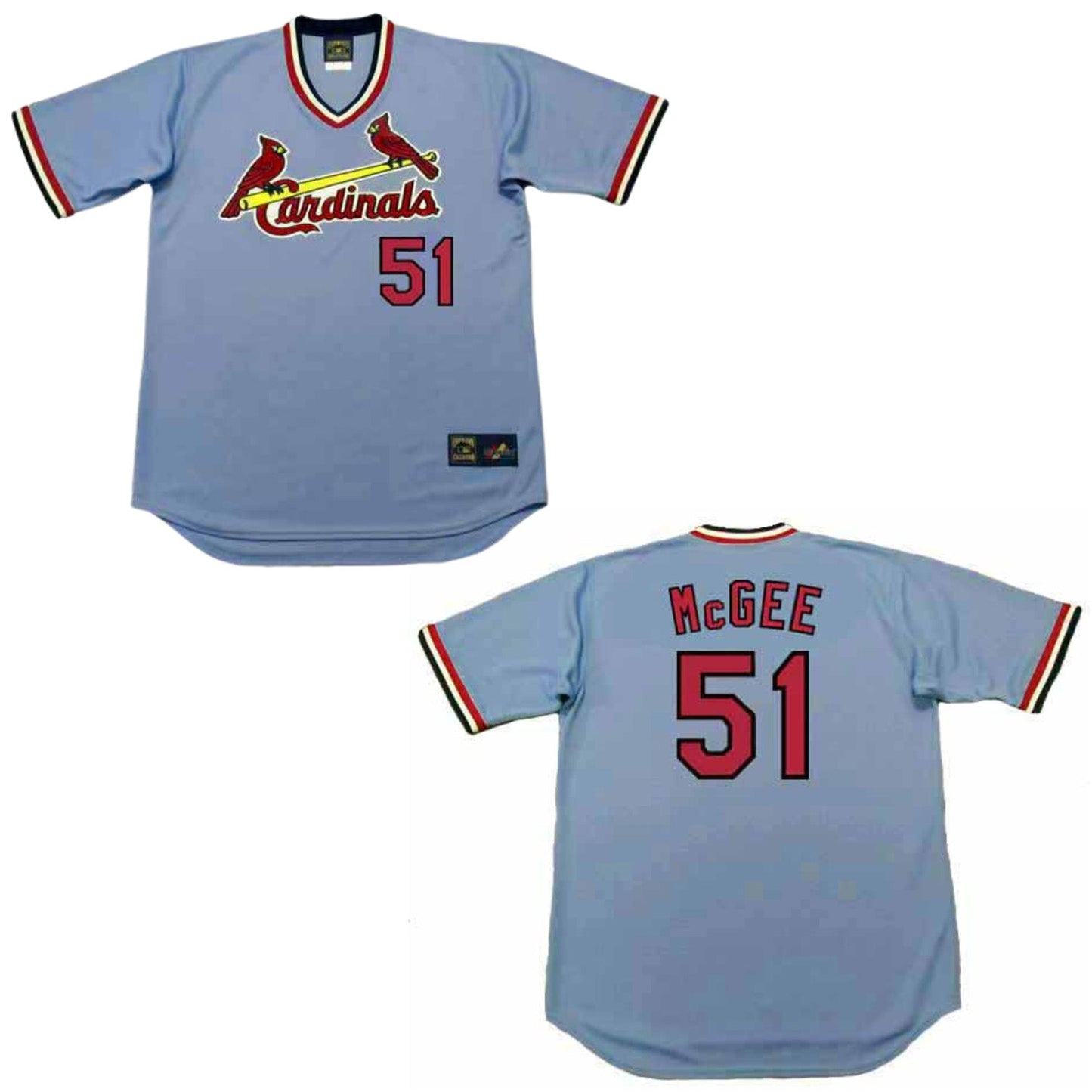 Baseball Willie Mcgee Saint Louis Cardinals 51 Jersey