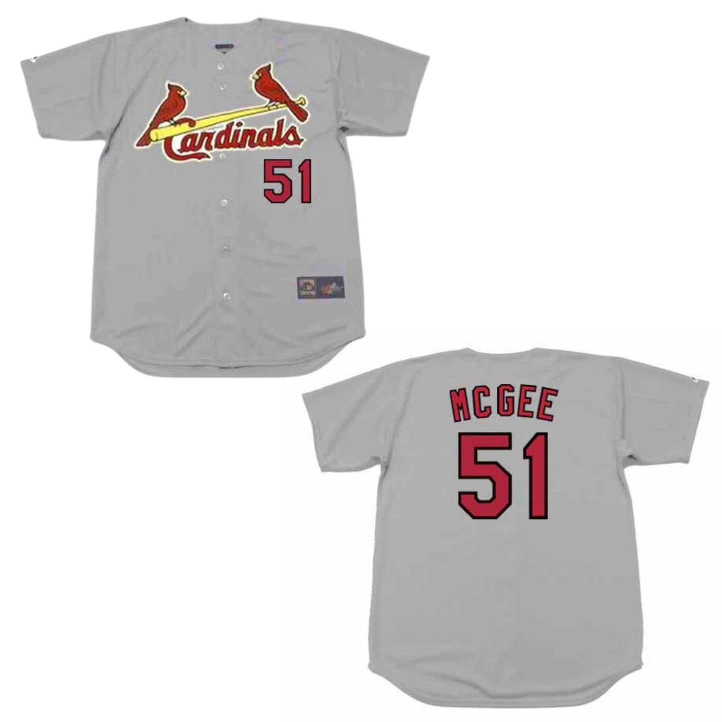 Baseball Willie Mcgee Saint Louis Cardinals 51 Jersey