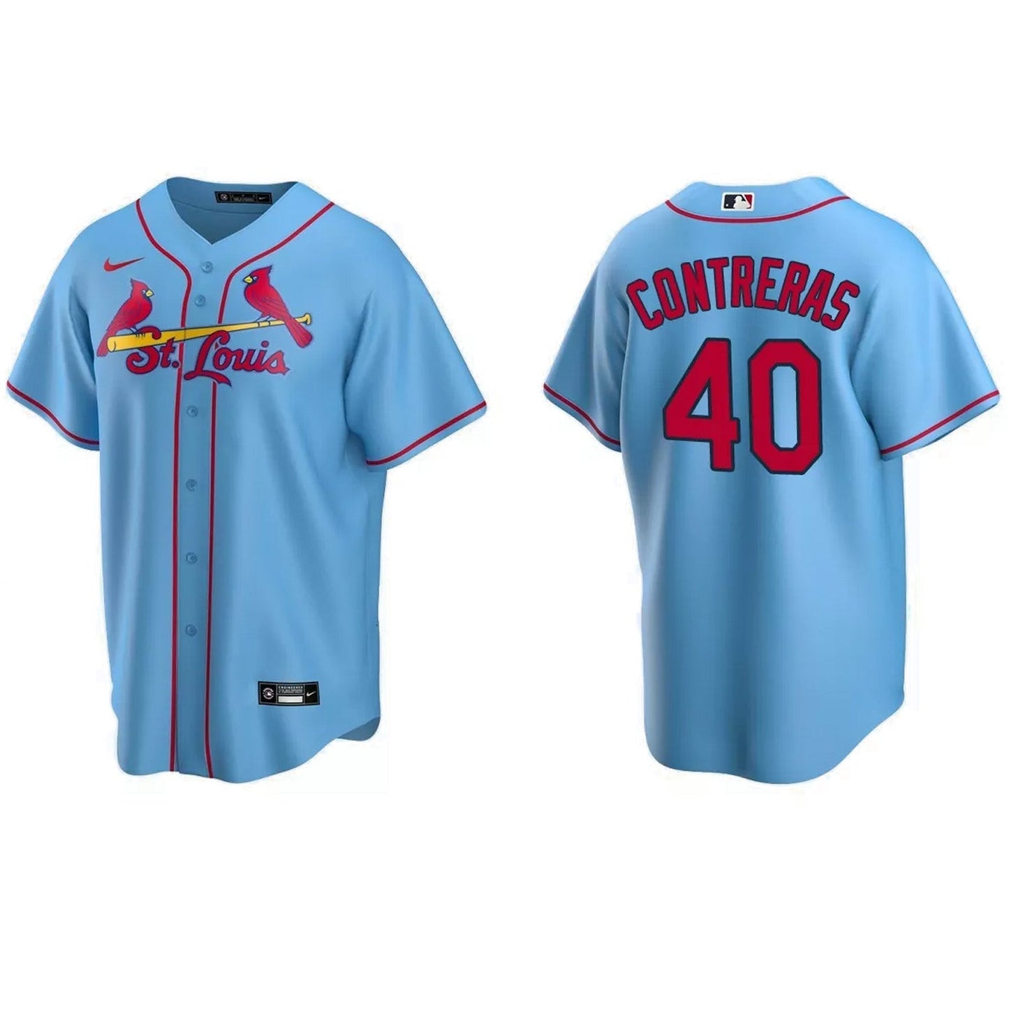 Baseball Willson Contreras St Louise Cardinals 40 Jersey
