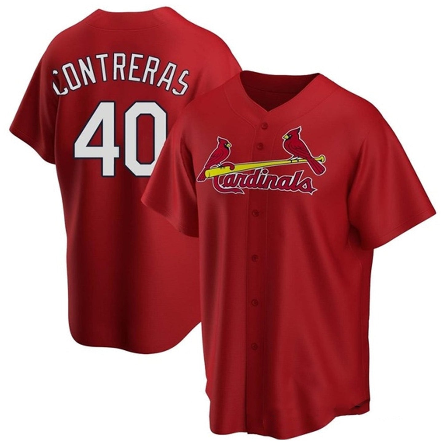 Baseball Willson Contreras St Louise Cardinals 40 Jersey