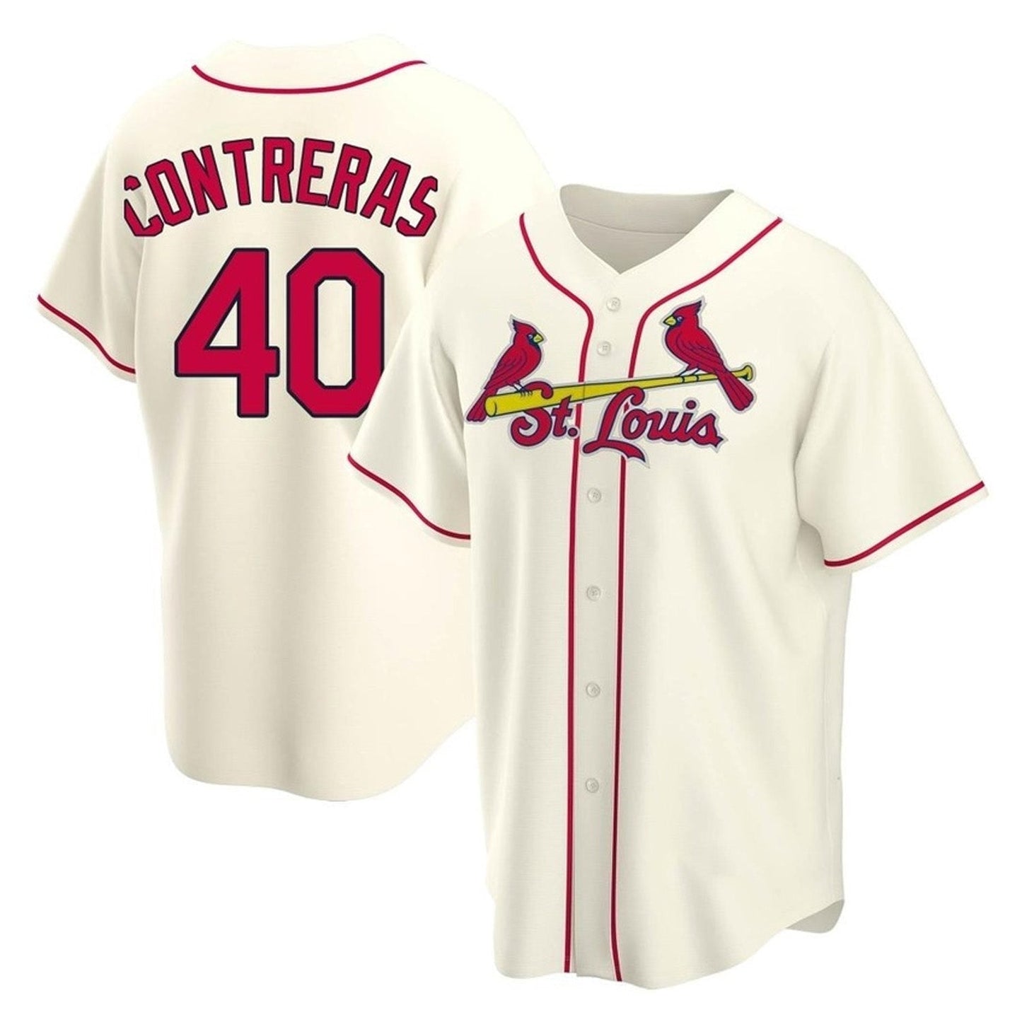 Baseball Willson Contreras St Louise Cardinals 40 Jersey