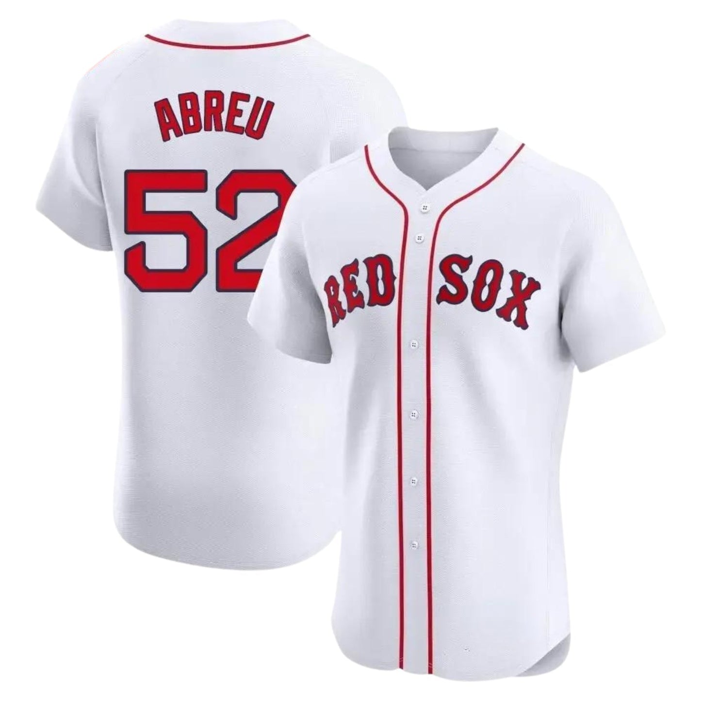 Baseball Wilyer Abreu Boston Red Sox 52 Jersey