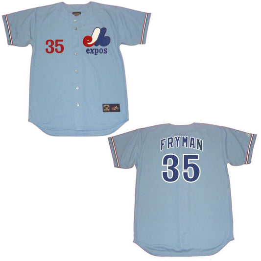 Baseball Woodie Fryman Montreal Expos 35 Jersey
