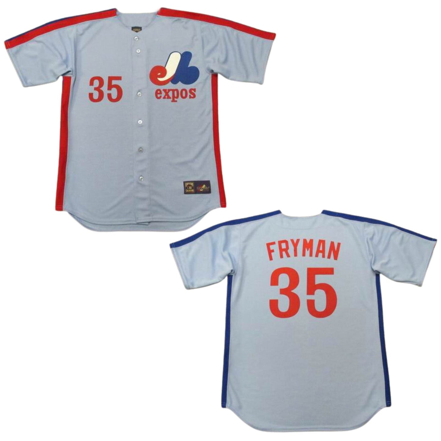 Baseball Woodie Fryman Montreal Expos 35 Jersey