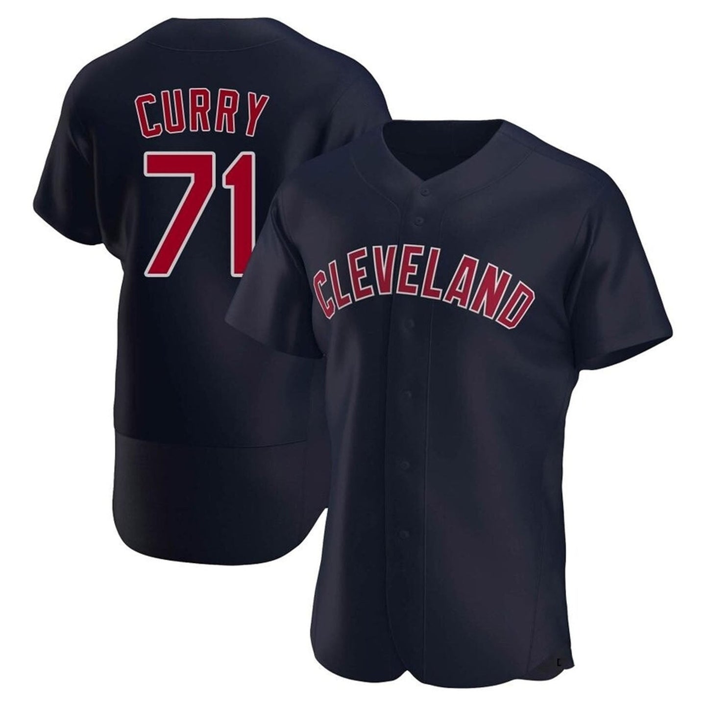 Baseball Xzavion Curry Cleveland Guardians 71 Jersey