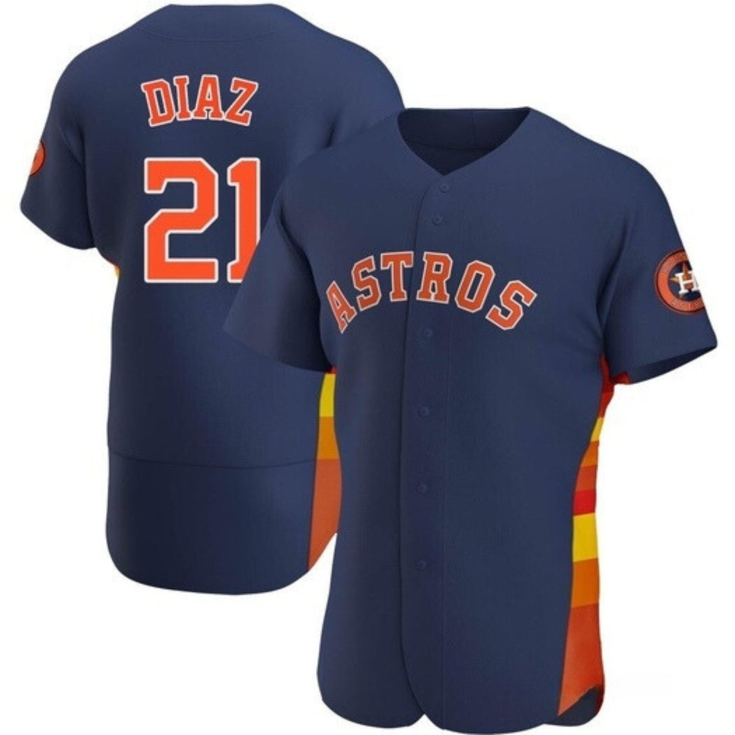 Baseball Yainer Diaz Houston Astros 21 Jersey