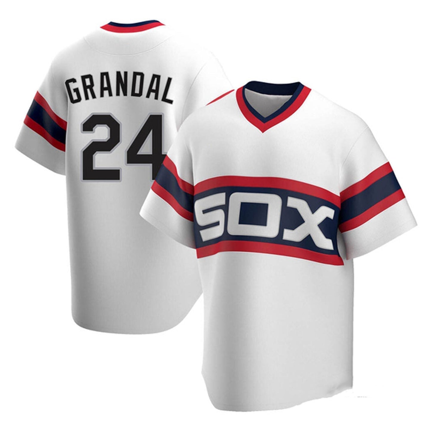 Baseball Yasmani Grandal Chicago White Sox 24 Jersey