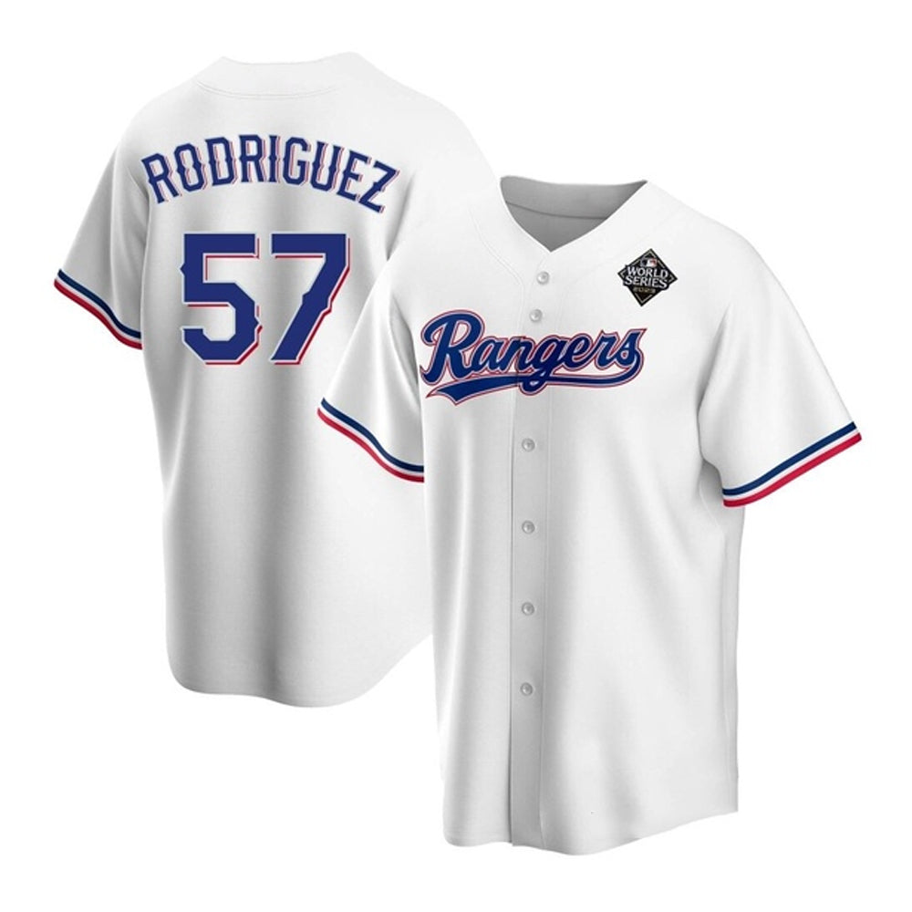 Baseball Yerry Rodriguez Texas Ranger 57 Jersey