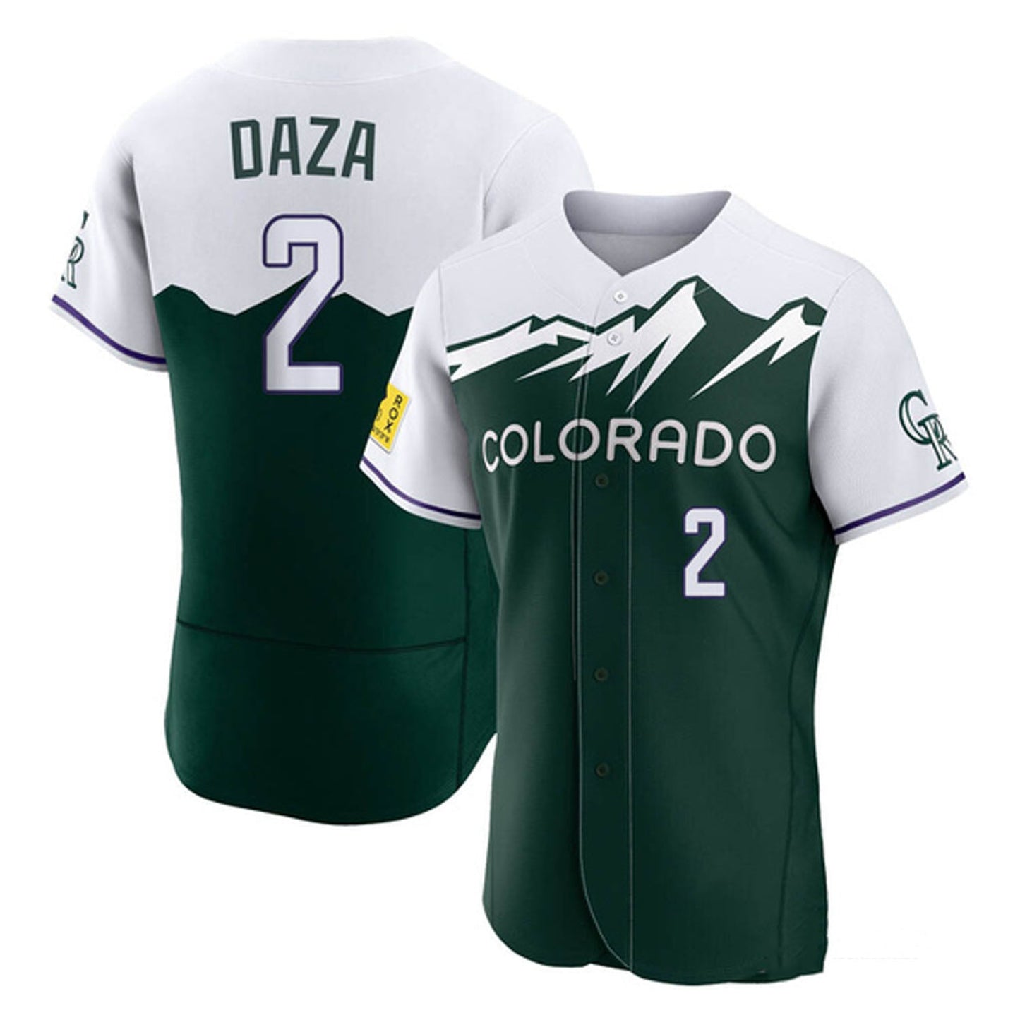 Baseball Yonathan Daza Colorado Rockies 2 Jersey