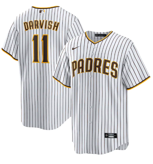 Baseball Yu Darvish San Diego Padres 11 Jersey
