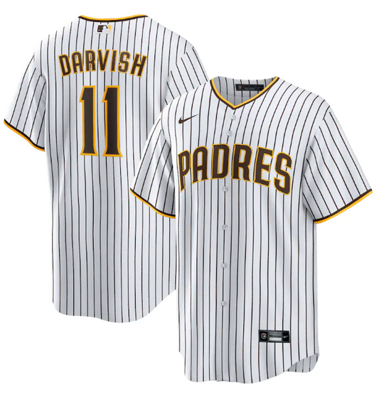 Baseball Yu Darvish San Diego Padres 11 Jersey