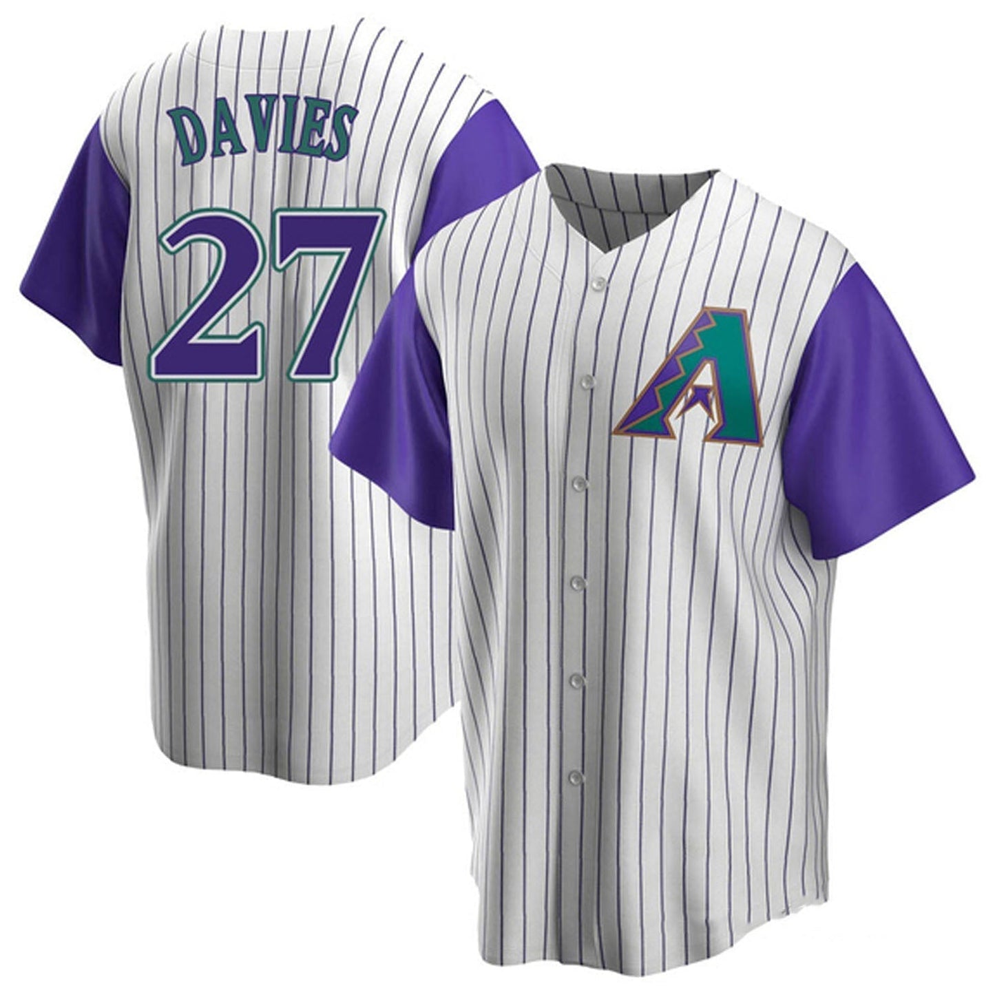 Baseball Zach Davies Arizona Diamondbacks 27 Jersey