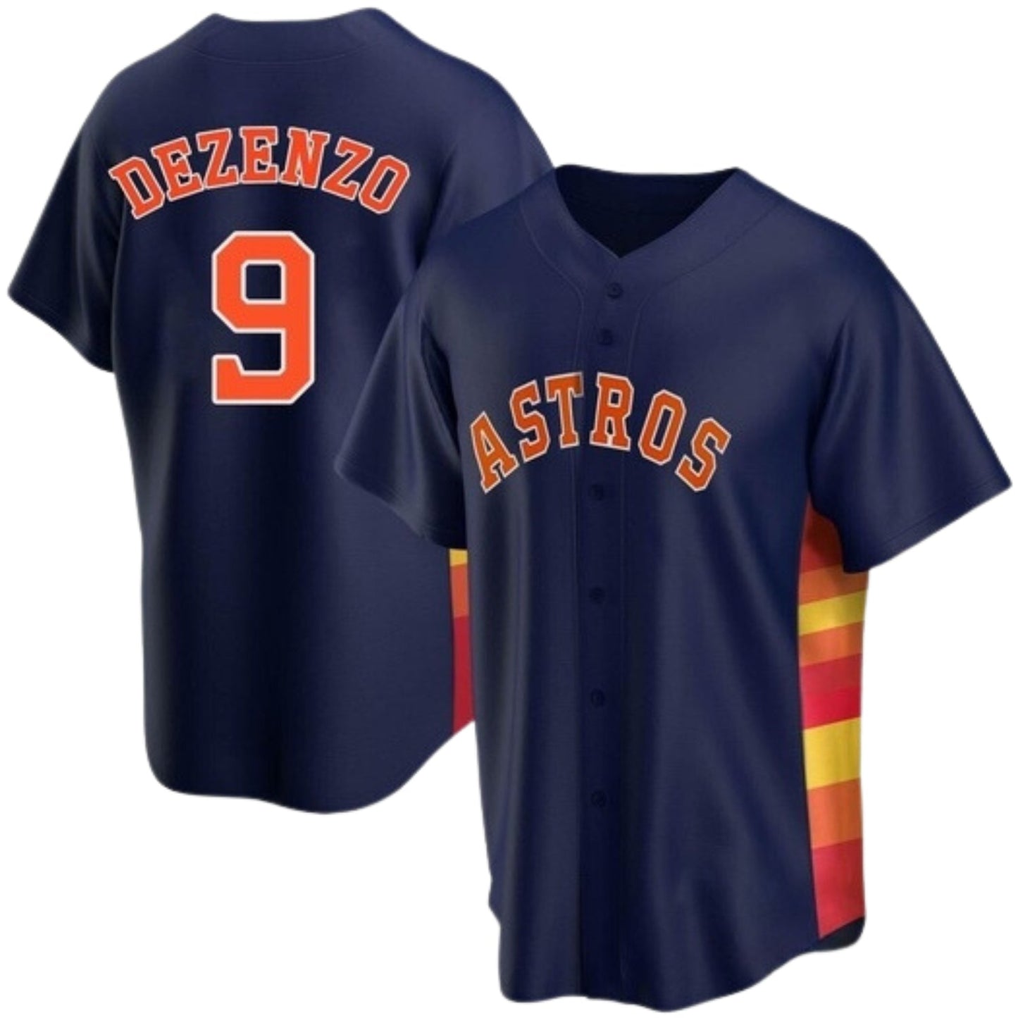 Baseball Zach Dezenzo Houston Astros 9 Jersey