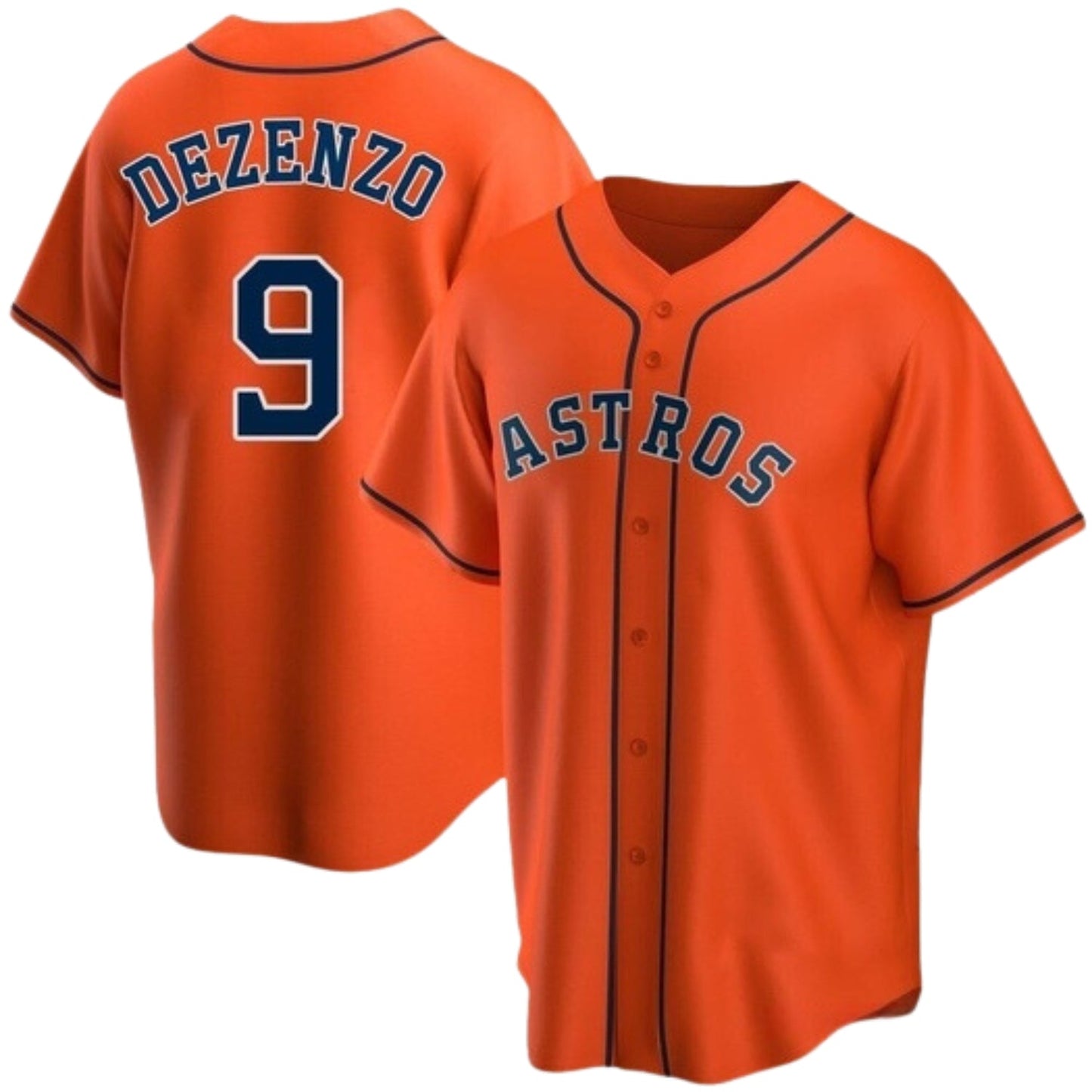 Baseball Zach Dezenzo Houston Astros 9 Jersey
