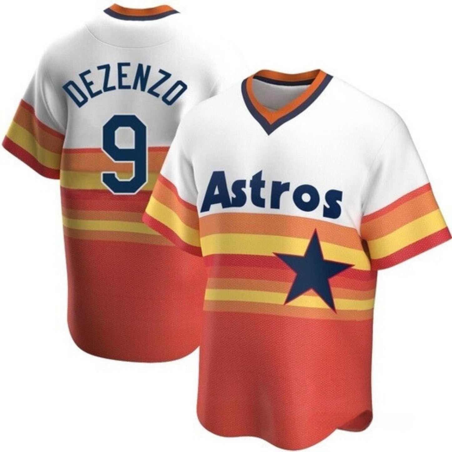 Baseball Zach Dezenzo Houston Astros 9 Jersey
