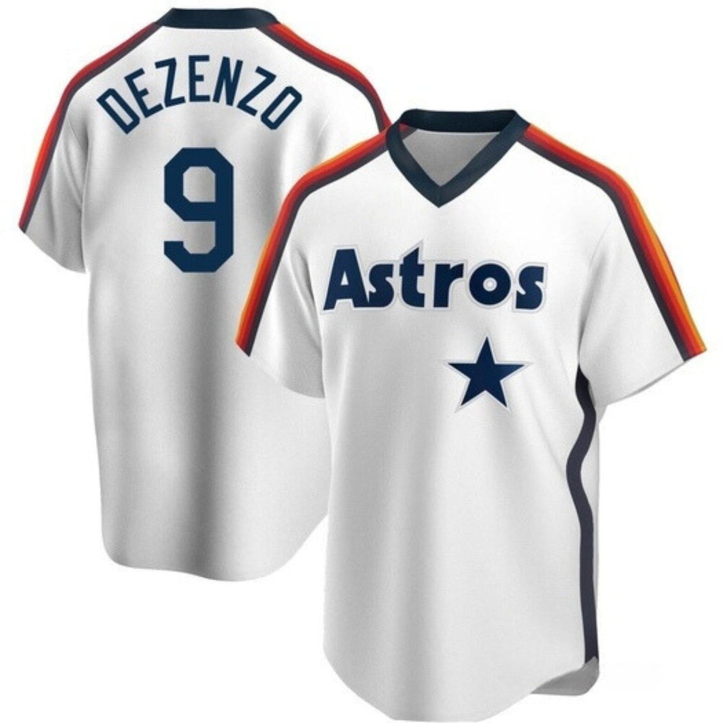 Baseball Zach Dezenzo Houston Astros 9 Jersey