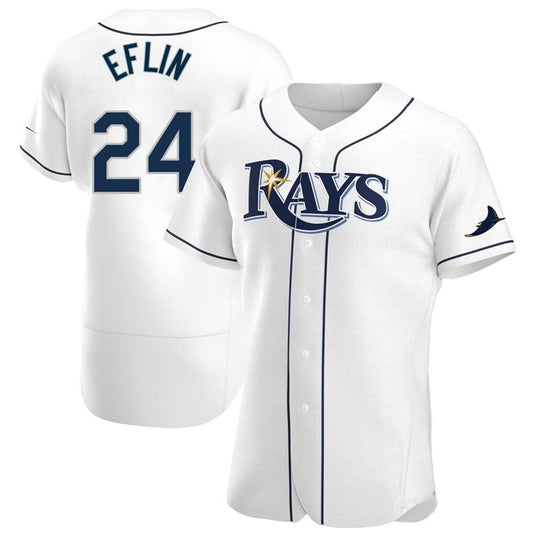 Baseball Zach Eflin Tampa Bay Rays 24 Jersey