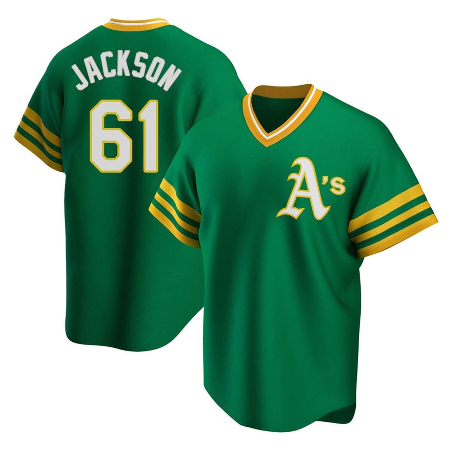 Baseball Zach Jackson Oakland Athletics 61 Jersey