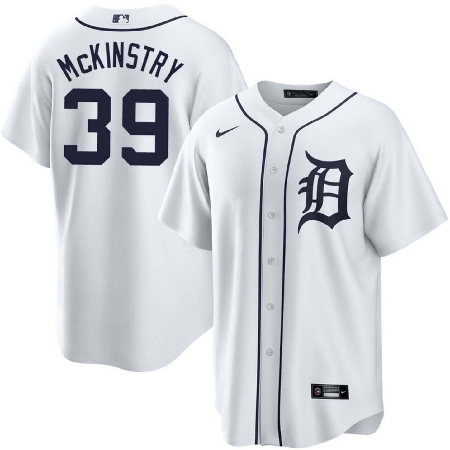 Baseball Zach McKinstry Detroit Tigers 39 Jersey