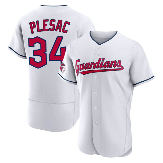 Baseball Zach Plesac Cleveland Indians 34 Jersey