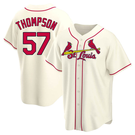 Baseball Zack Thompson St Louis Cardinals 57 Jersey