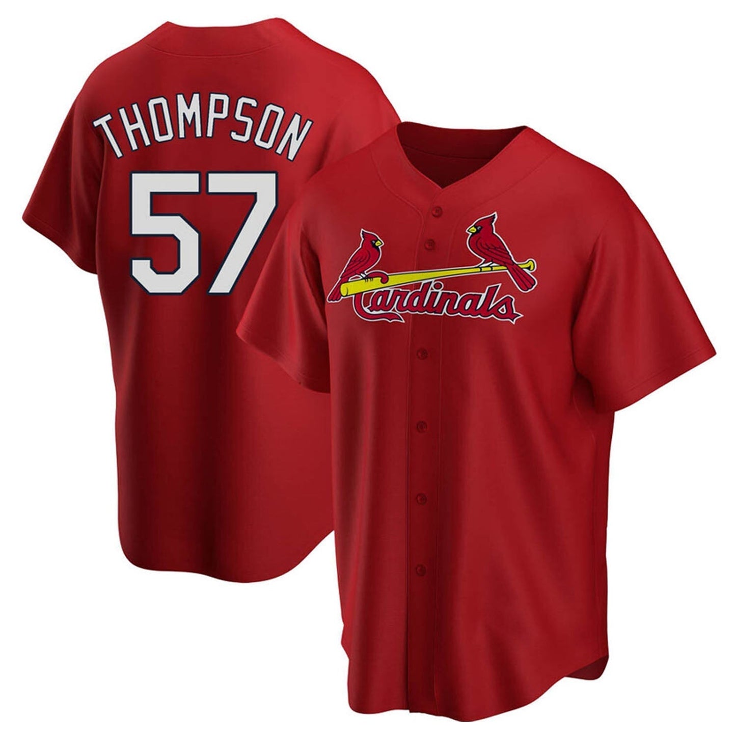 Baseball Zack Thompson St Louis Cardinals 57 Jersey