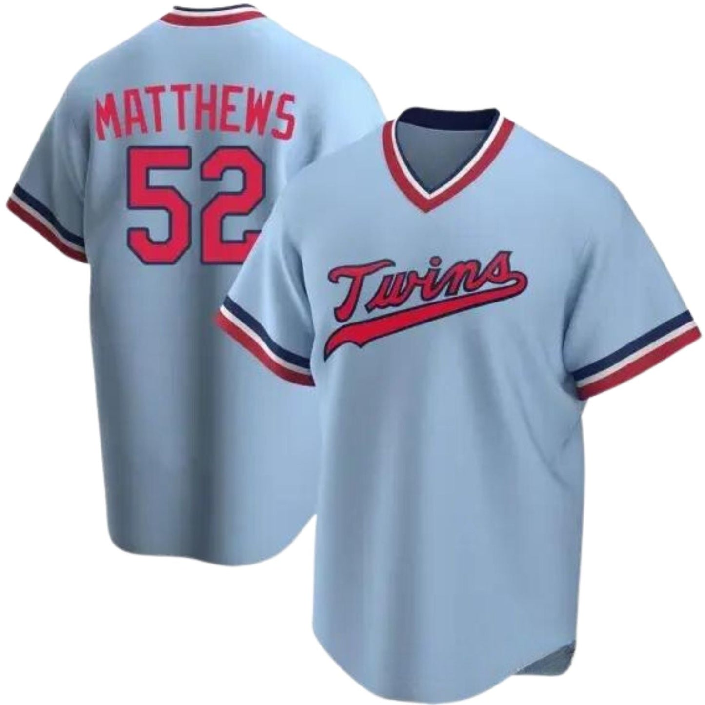 Baseball Zebby Matthews Minnesota Twins 52 Jersey