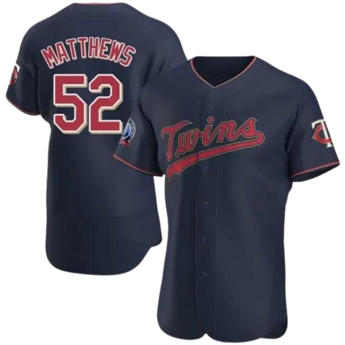 Baseball Zebby Matthews Minnesota Twins 52 Jersey