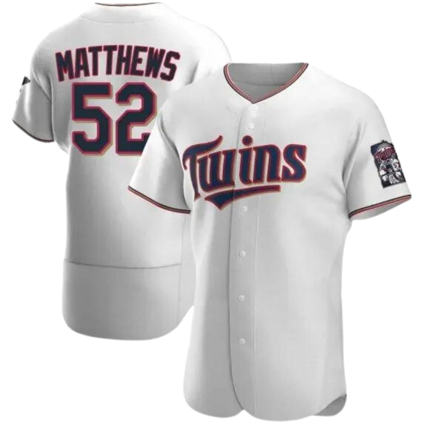 Baseball Zebby Matthews Minnesota Twins 52 Jersey