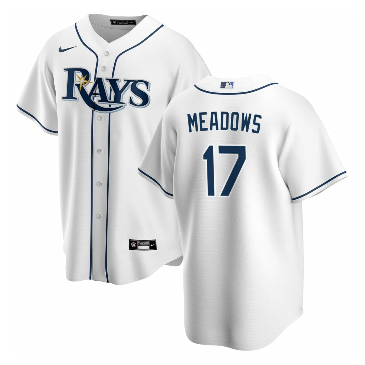 Baseball Austin Meadows Tampa Bay Rays 17 Jersey