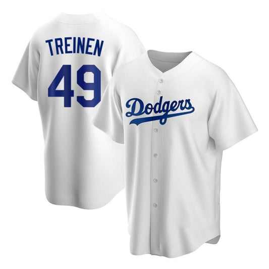 Baseball Blake Treinen Los Angeles Dodgers 49 Jersey