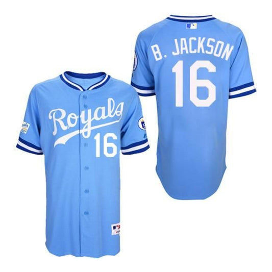 Baseball Bo Jackson Kansas City Royals 16 Jersey
