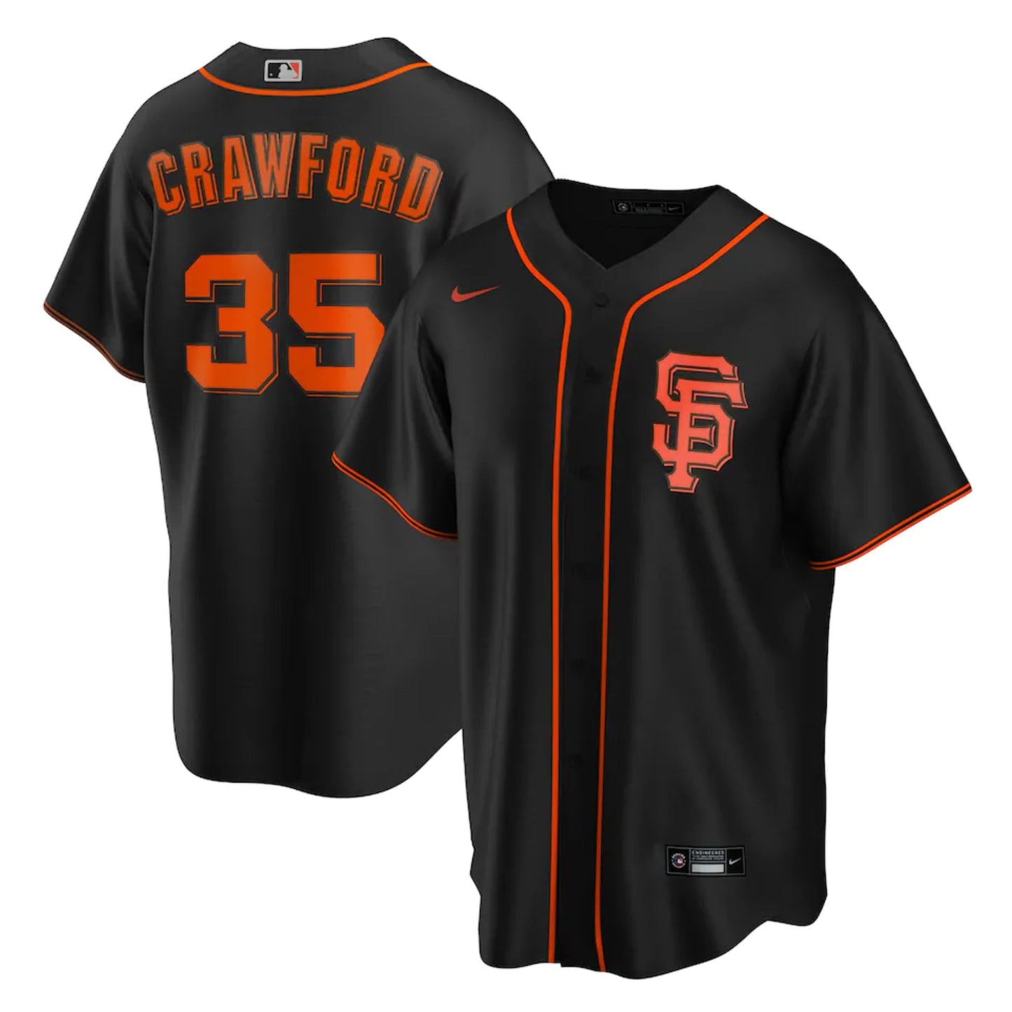 Baseball Brandon Crawford San Francisco Giants 35 Jersey