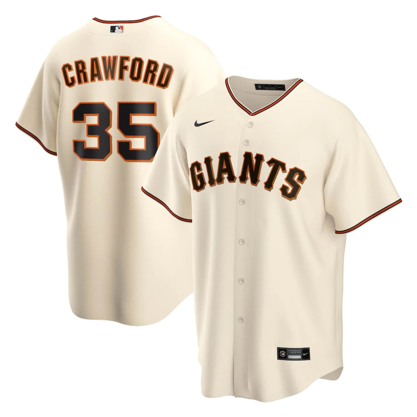 Baseball Brandon Crawford San Francisco Giants 35 Jersey