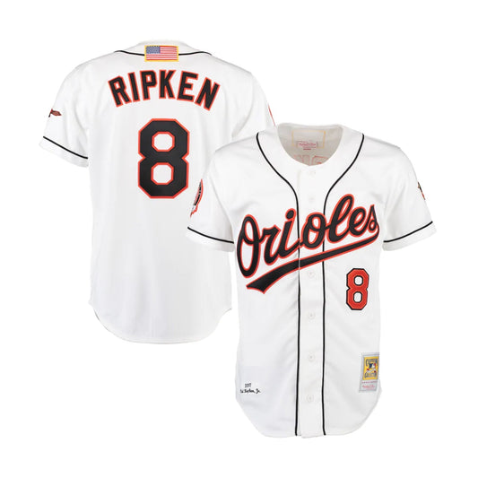 Baseball Cal Ripken Jr. Atlanta Braves 8 Retro Jersey
